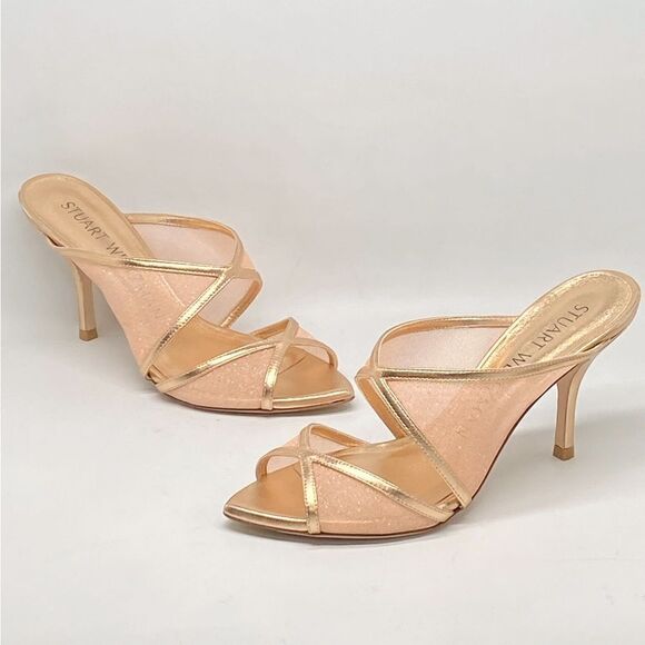 Stuart Weitzman Noche 85 Sandals size 7.5 - Picture 8 of 13